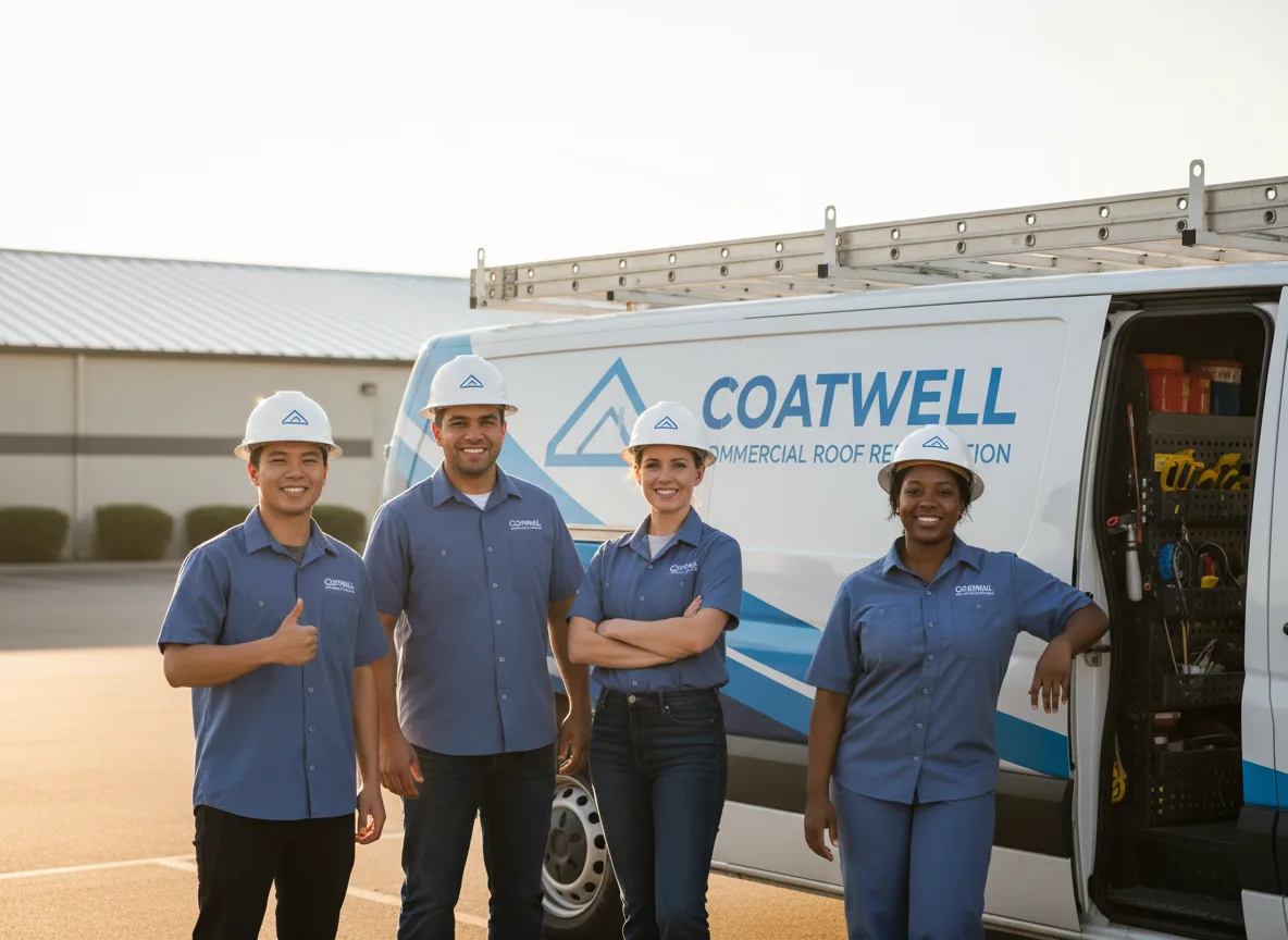 Commercial roof coating company in Glenview, IL